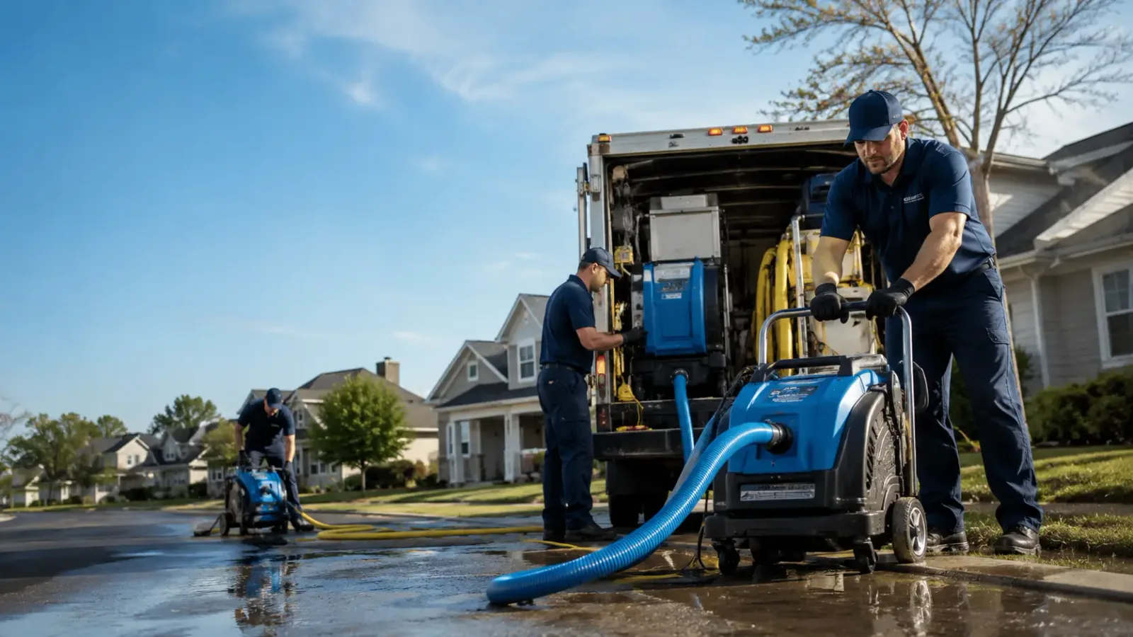 Flood Damage Cleanup in Dunlow, WV